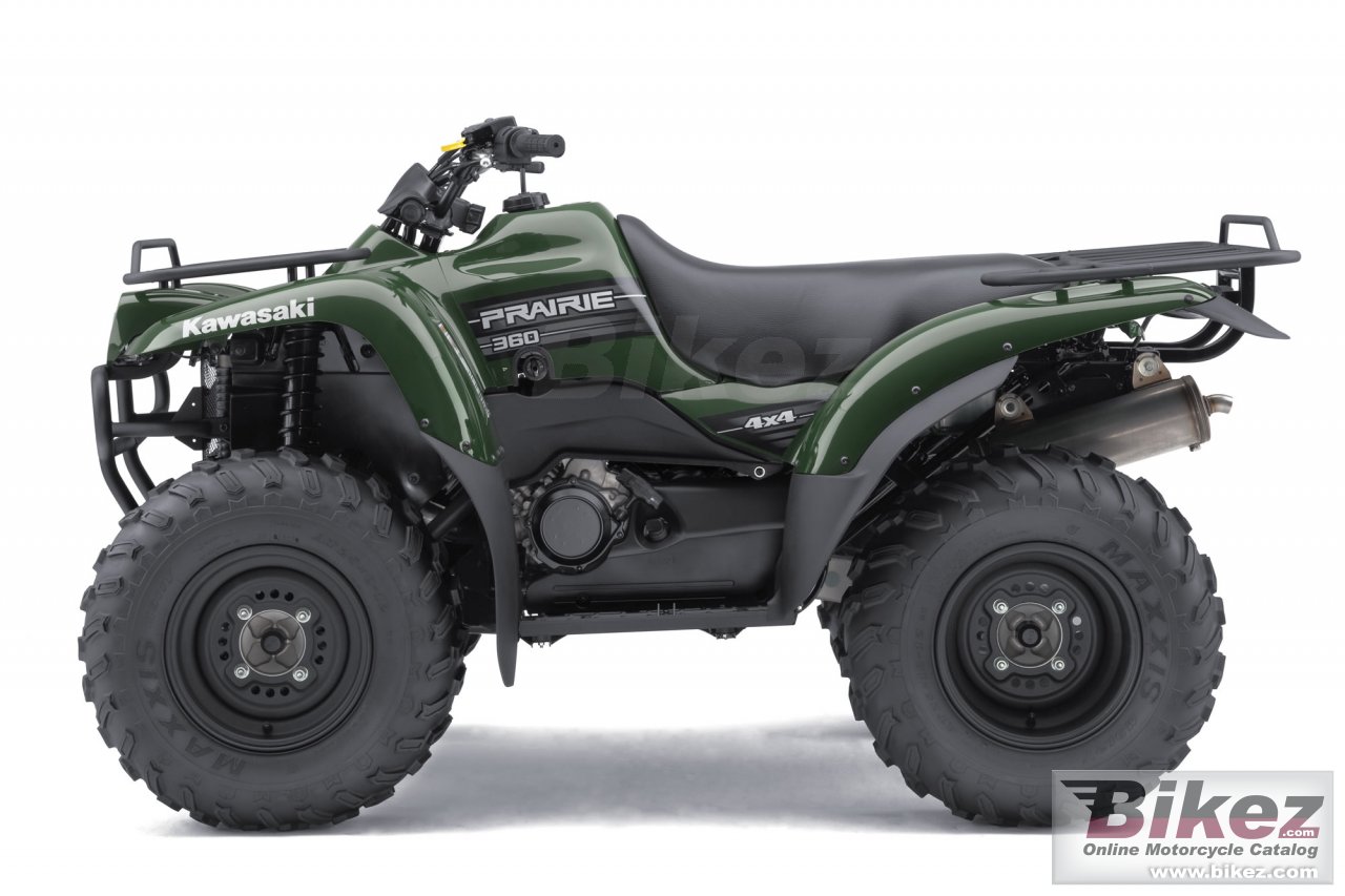 Big Kawasaki prairie 360 4x4 picture and wallpaper from Bikez.com